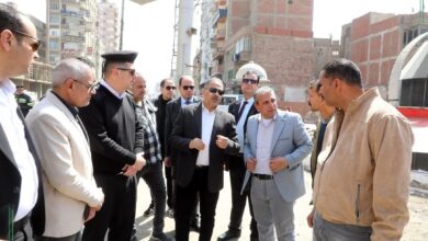 تشغيل كوبري الصاغه بالزقازيق عقب إنتهاء أعمال الإصلاح والصيانة