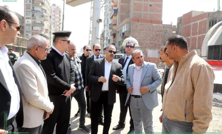 تشغيل كوبري الصاغه بالزقازيق عقب إنتهاء أعمال الإصلاح والصيانة