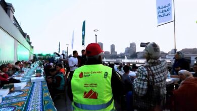 إفطار على النيل يجسد شراكة ممتدة… كوكا-كولا هيلينك مصر ومصر الخير في إفطار آلاف الصائمين في ممشى أهل مصر