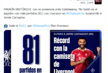 صلاح يحطم رقم "جيمي كاراجر"في ليفربول