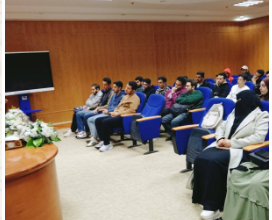 الشائعات وخطورتها علي الفرد والمجتمع"فى ندوة دينية"بكلية الصيدلة جامعة كفر الشيخ