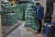 حملات التموينية على المحال التجارية والمنشآت والمخابز بمدينةو مركز قلين