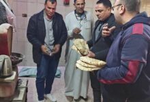 استمرار متابعة الحملات التموينية على المحال التجارية والمنشآت والمخابز بمدينة قلين