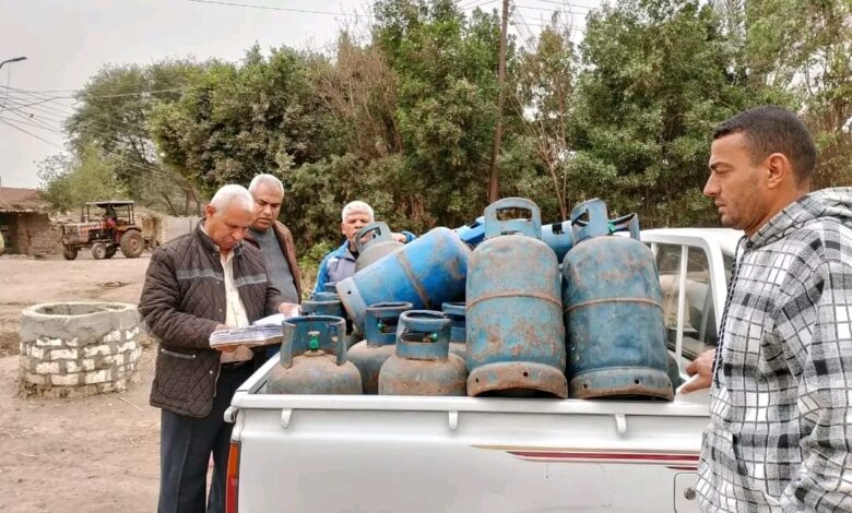 تموين بني سويف يشن حملة رقابية مكثفة على أسطوانات البوتاجاز