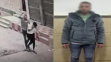 كشف ملابسات فيديو اعتداء شخص على طليقته وشقيقها بسلاح أبيض بالاسماعيلية