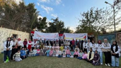 جامعة كفر الشيخ تنظم اليوم الكشفي الترويحي والإفطار الجماعي بدار الحنان لليتيمات