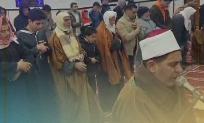 مساجد كفر الشيخ تشهد إقبالًا كثيفًا لأداء صلاة التراويح في ليلة الرابع والعشرين من رمضان