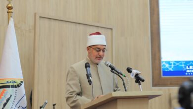 المفتي ورئيس جامعة بنها يشهدان احتفالية تكريم الفائزين فى مسابقة قرآن تتلوه الملائكة