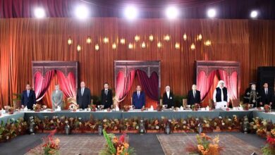 الرئيس السيسي: مصر تجدد تأكيدها القاطع لإدانة الاعتداءات التي تتعرض لها الدول العربية الشقيقة