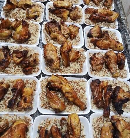 فريق ضهر الغلابة بالفشن يوزع 5000 شنطة رمضانية