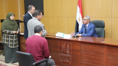 محافظ بني سويف يصدر توجيهات فورية لمعالجة الشكاوى