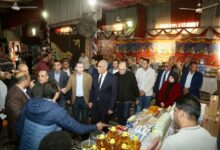 محافظ كفرالشيخ يتفقد معرض «أهلاً رمضان» بحديقة الأسرة والطفولة بمدينة دسوق