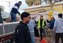 مؤسسة نهضة بني سويف وبنك الطعام يواصلان توزيع الدعم الغذائي خلال رمضان