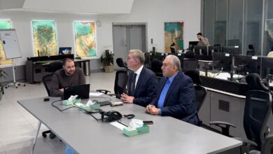 زيارة مفاجئة لوزير البترول والثروة المعدنية إلى مركز التحكم بالشبكة القومية للغاز