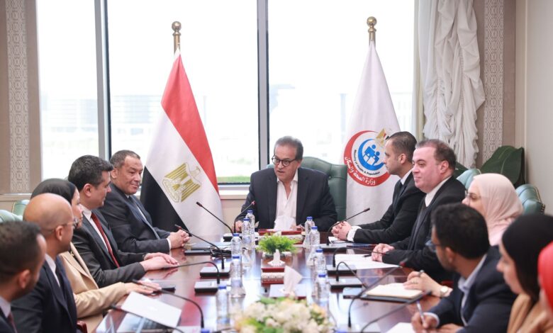وزير الصحة يبحث التعاون الرقمي مع شركة أورانج مصر لتطوير المنظومة الصحية