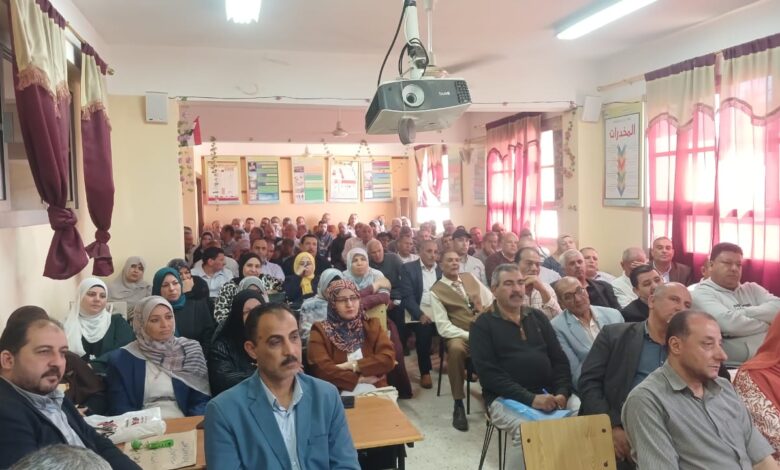 ادارة أولاد صقر استعدت لامتحانات اخرالعام 25-26