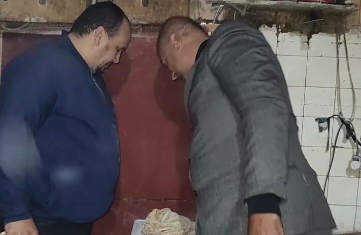 حملات تموينية على المحال التجارية والمنشآت والمخابز بمدينة و مركزقلين