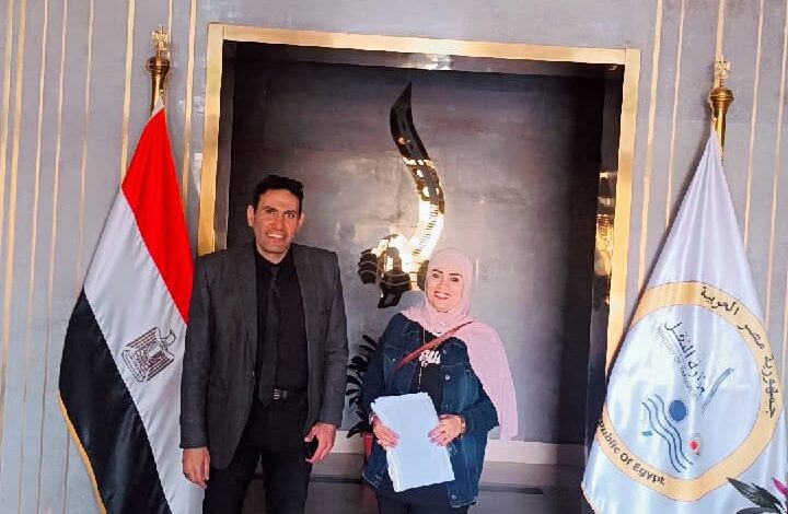 الأمانة العامة لخدمة العمل الجماهيري بحزب الأحرار الإشتراكيين فى بزيارة لوزارة النقل