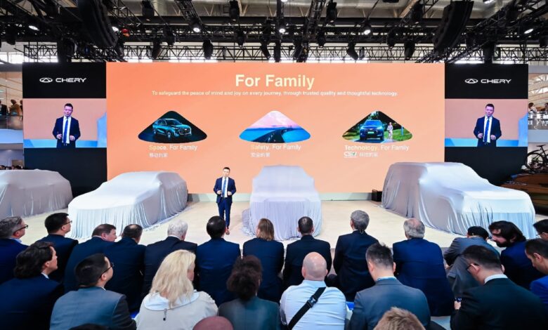 شيري تطلق رؤيتها العالمية "من أجل العائلة" وتكشف عن TIGGO V متعددة الاستخدامات لأول مرة خلال معرض بكين الدولي للسيارات 2026