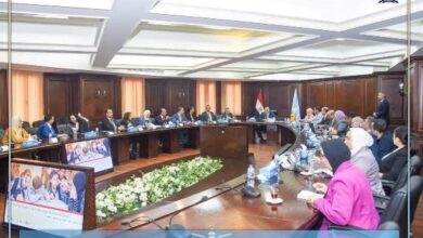 محافظ الإسكندرية يعقد اجتماعًا تنسيقيًا مع رئيس مجلس إدارة صندوق التنمية الحضرية