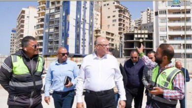 استعدادا للصيف :محافظ الاسكندرية يتابع المراحل الاخيرة لتطوير منطقة بير مسعود