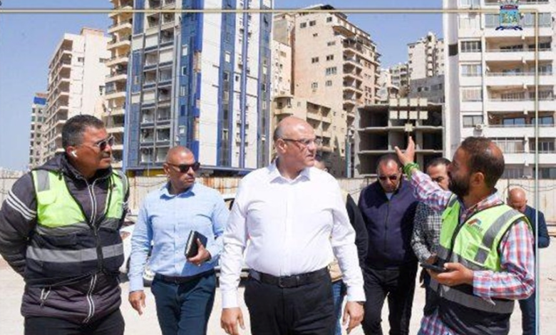استعدادا للصيف :محافظ الاسكندرية يتابع المراحل الاخيرة لتطوير منطقة بير مسعود