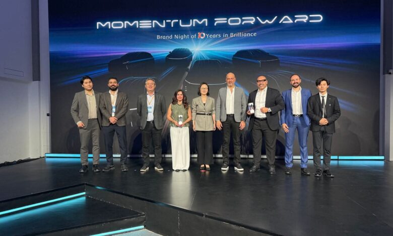 إكسيد تعزز حضورها الدولي بجائزتين خلال EXEED Brand Night في بكين 2026