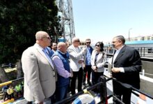 وزيرة الإسكان ومحافظ الأقصر يتفقدان محطة مياه الأقصر الغربية