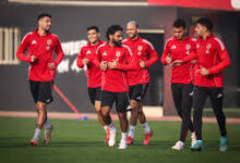 غياب اربعة من لاعبي الأهلي في مباراة بيراميدز الإثنين المقبل