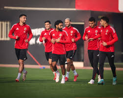 غياب اربعة من لاعبي الأهلي في مباراة بيراميدز الإثنين المقبل