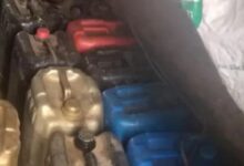 ضبط ( ٣٠٠ ) لتر بنزين قبل بيعهم بالسوق السوداء بالقناطر الخيرية