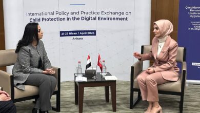 وزيرة التضامن تلتقي وزيرة الأسرة والخدمات الاجتماعية التركية