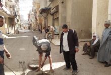 محافظ كفرالشيخ يوجّه بصيانة شبكة الصرف الصحي بقلين