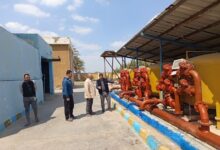 جولة ميدانية للعضو المنتدب لشركة مياه الشرقي لمحطات بلبيس والزقازيق وديرب نجم