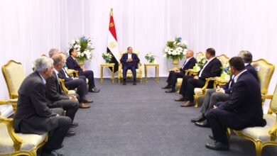 جولة الرئيس السيسي التفقدية للأعمال الإنشائية لمحطة الأهرامات