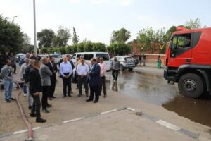 السيطرة على حريق مخزن خردة بالعباسية دون خسائر بشرية