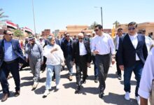 وزير الشباب والرياضة ومحافظ شمال سيناء يتابعان فعاليات المدينة الشبابية بالعريش