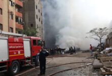 السيطرة على حريق مخزن خردة بالعباسية دون خسائر بشرية