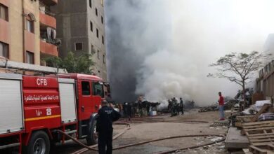 السيطرة على حريق مخزن خردة بالعباسية دون خسائر بشرية