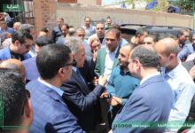 محافظ الشرقيه يشهد القافله الطبيه بمركز شباب بردين بالزقازيق
