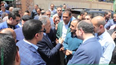 محافظ الشرقيه يشهد القافله الطبيه بمركز شباب بردين بالزقازيق