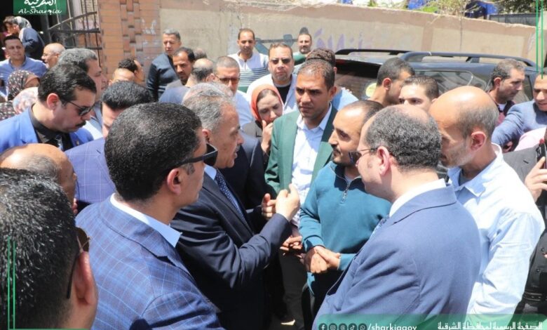 محافظ الشرقيه يشهد القافله الطبيه بمركز شباب بردين بالزقازيق