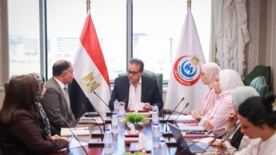 وزير الصحة يبحث تعزيز التعاون مع مركز السياسات الاقتصادية بالمعهد القومي للتخطيط
