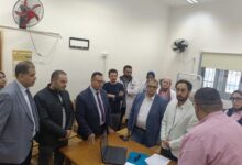 جامعة كفر الشيخ تستقبل لجنة وزارة الصحة لمتابعة وحدة الفيروسات الكبدية