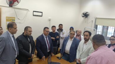جامعة كفر الشيخ تستقبل لجنة وزارة الصحة لمتابعة وحدة الفيروسات الكبدية