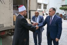 إستلام ٢ طن لحوم من صكوك الاضاحي لتوزيعها المستحقين بالشرقية