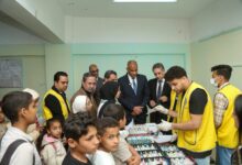 محافظ كفرالشيخ يتفقد المبادرة الرئاسية «عيون أطفالنا مستقبلنا» لفحص وعلاج مشاكل الإبصار