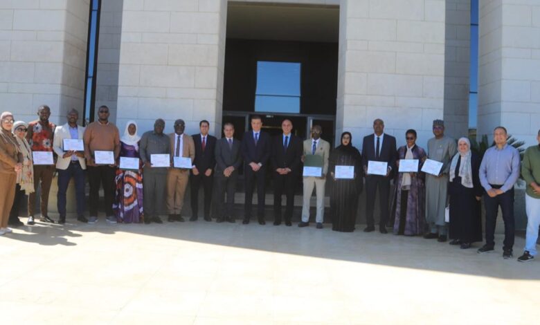 وزير الزراعة يشهد ختام البرنامج التدريبي لـ 11 مبعوثًا أفريقيًا