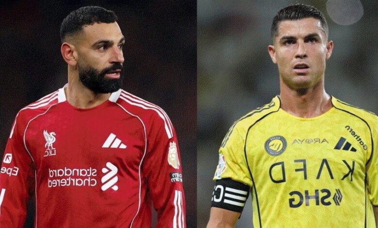 النصر السعوى يخطط لضم"ثنائي الرعب" صلاح و كريستيانو رونالدو