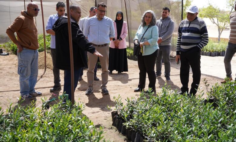 "الزراعة" اختتام زيارة بعثة "إيفاد" لمطروح وتكشف عن توسعات كبرى في مشروعات حصاد الأمطار
